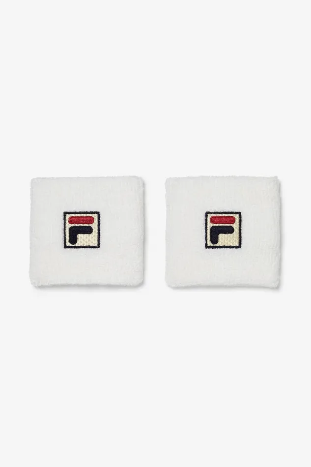 Kids Socks Bags And Accessories Fila Solid Wristband 100 White