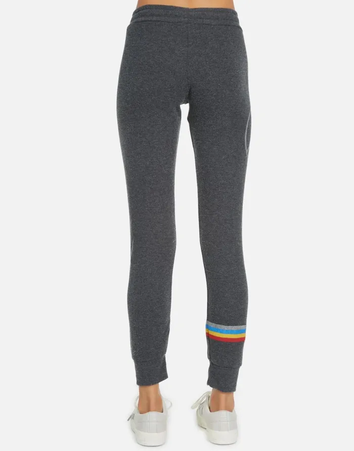 Kizzy Electric Elephant Elements Heather Black Women039s Lauren Moshi Long Sweatpants