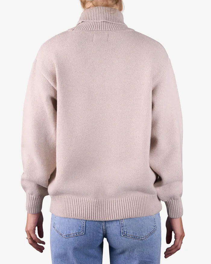 Knit Sweaters Women Colorfulstandard Merino Wool Turtleneck 8211 Navy Blue