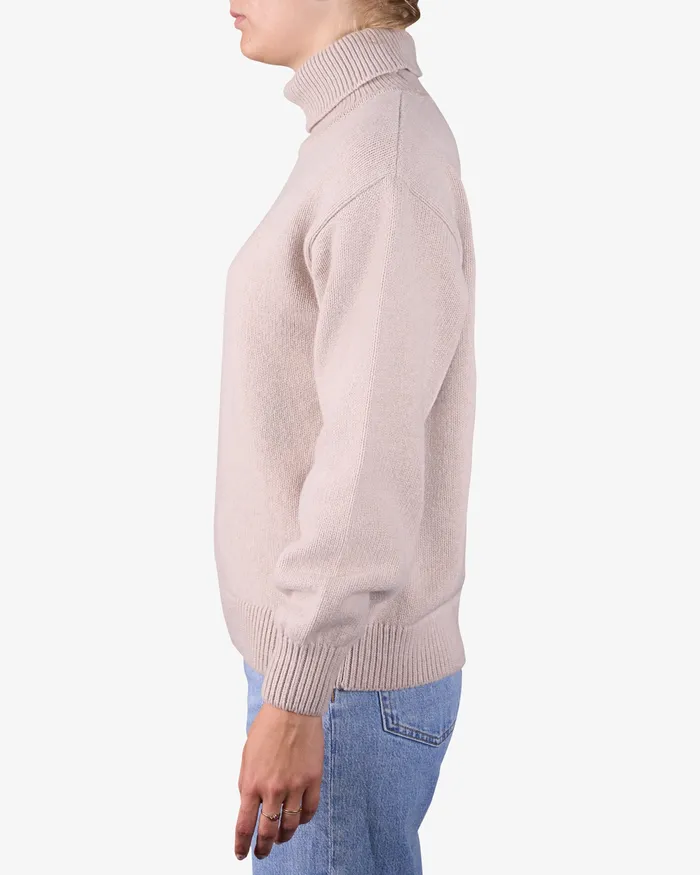 Knit Sweaters Women Colorfulstandard Merino Wool Turtleneck 8211 Navy Blue