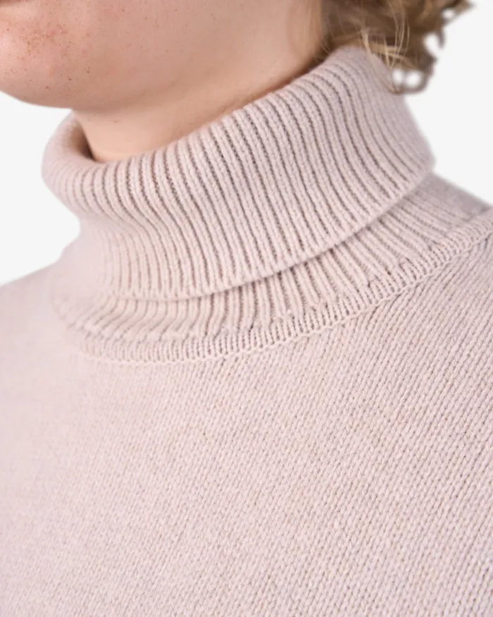 Knit Sweaters Women Colorfulstandard Merino Wool Turtleneck 8211 Navy Blue