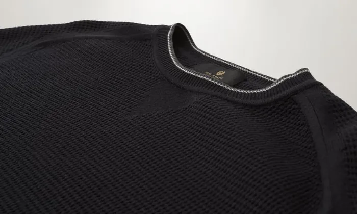 Knitwear Men Belstaff Cole Crewneck Jumper Black Knitwear Men Belstaff Cole Crewneck Jumper Black