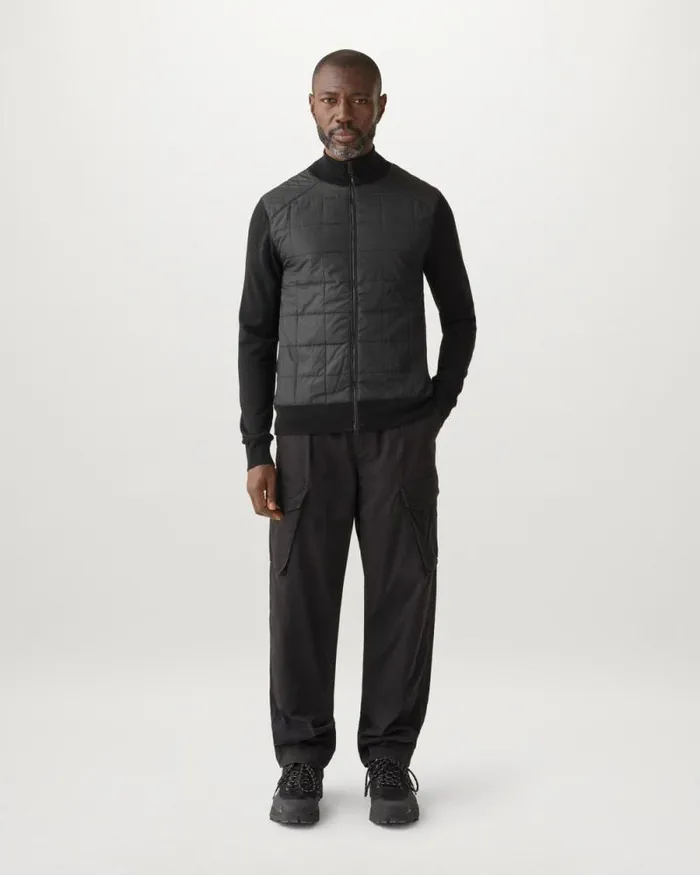 Knitwear Men Belstaff Kelbrook Zip Cardigan Black
