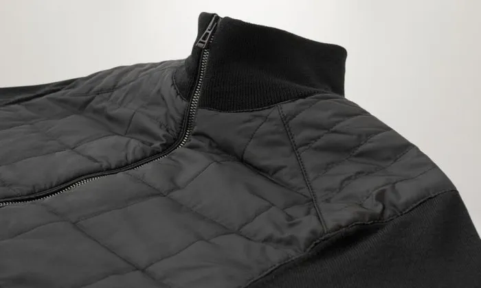 Knitwear Men Belstaff Kelbrook Zip Cardigan Black