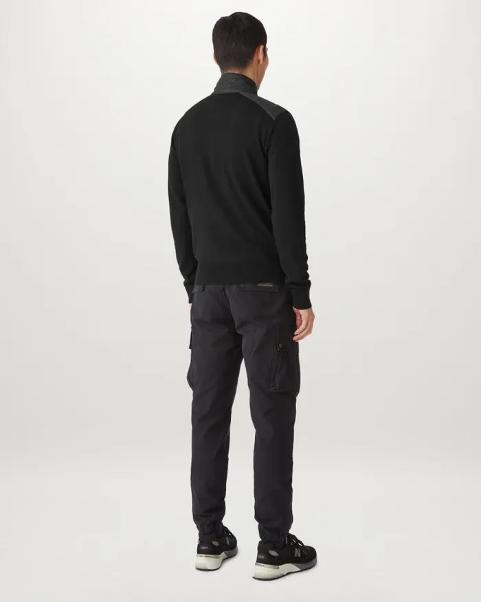 Knitwear Men Belstaff Kilmington Quarter Zip Black