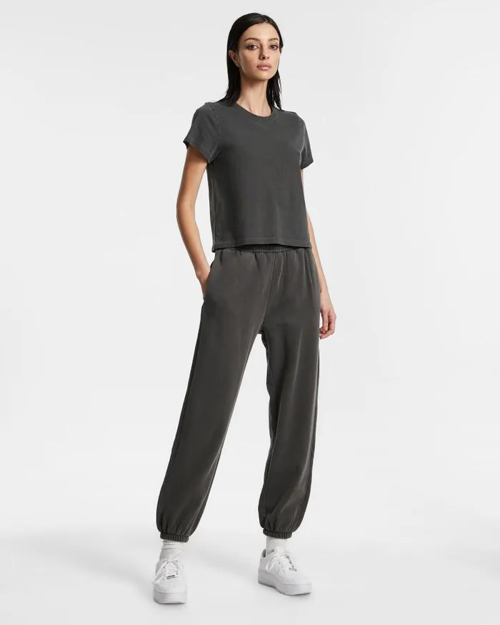 Ksubi 3 X 4 Mini Ss Tee Charcoal Womens 4 X 4
