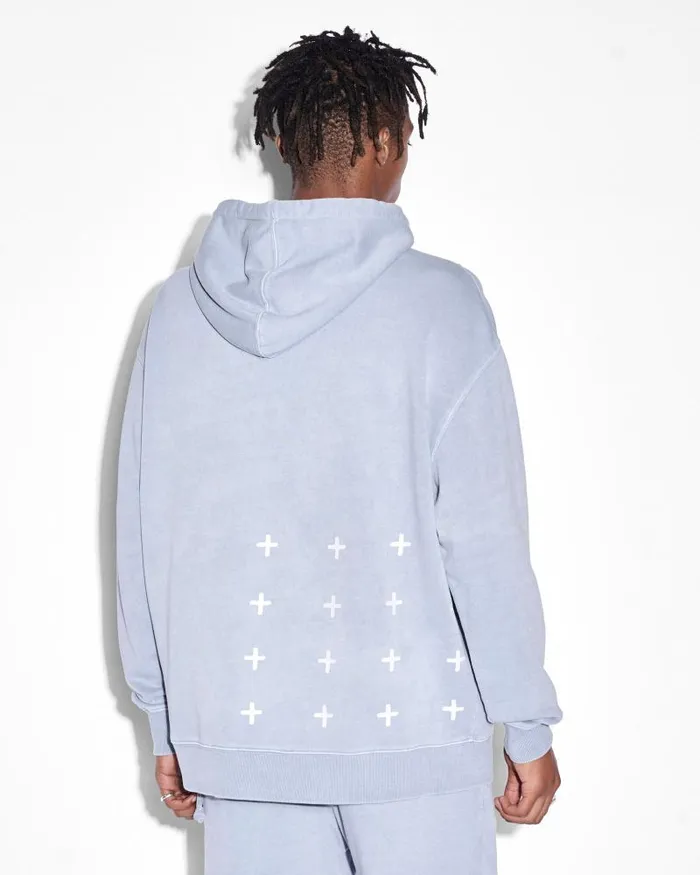 Ksubi 42154 Biggie Hoodie Storm Mens Hoodies and Sweatshirts