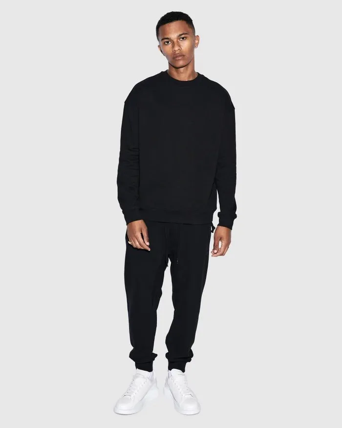 Ksubi 4 X 4 Trak Jet Black Mens Sweatpants Ksubi 4 X 4 Trak Jet Black Mens Sweatpants