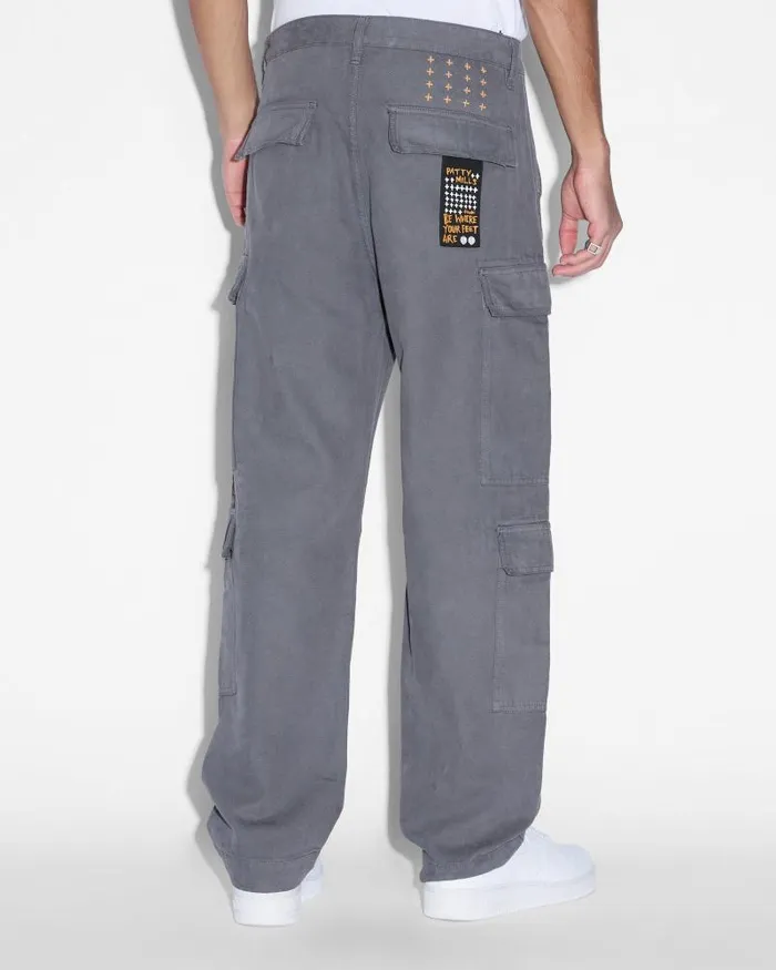 Ksubi All Hands Cargo Pant Washed Black WomensMens Pants
