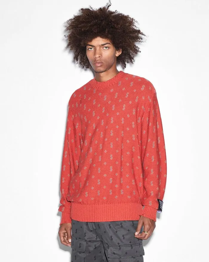 Ksubi Allstar Knit Crew Torch Mens Knits