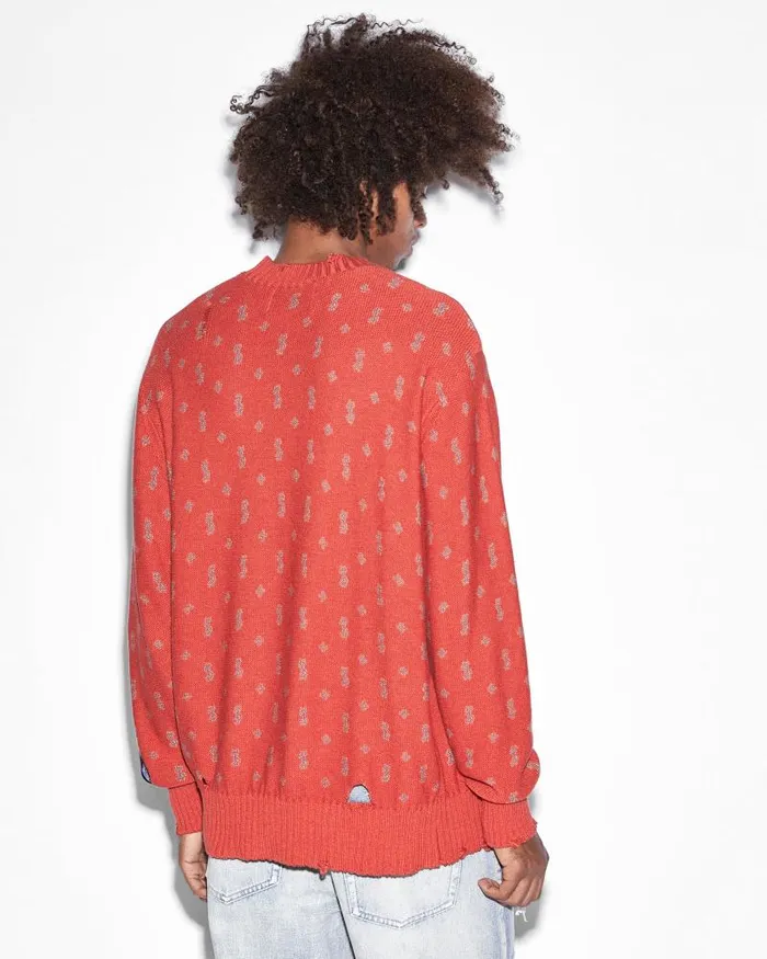 Ksubi Allstar Knit Crew Torch Mens Knits