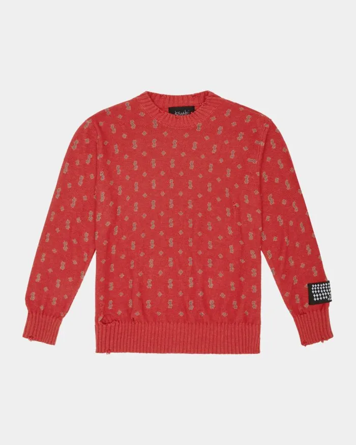 Ksubi Allstar Knit Crew Torch Mens Knits