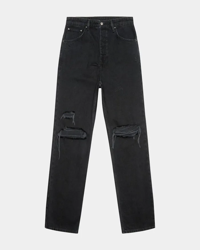 Ksubi Anti K Trashed Black Mens Relaxed