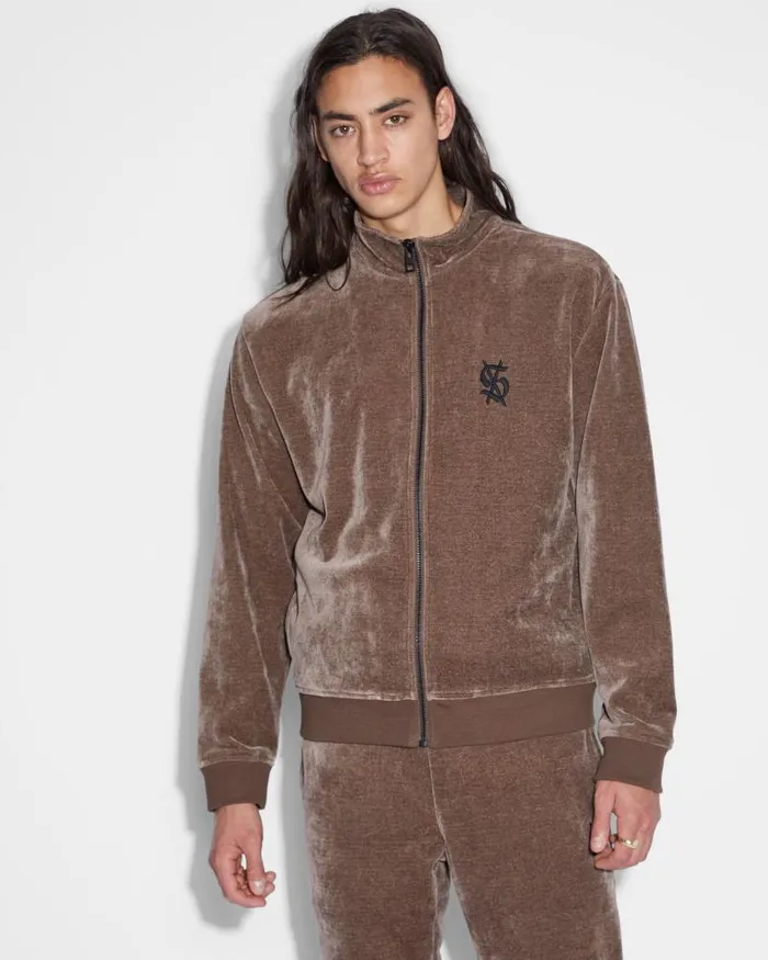 Ksubi Antidote Track Jacket Olive Mens Jackets