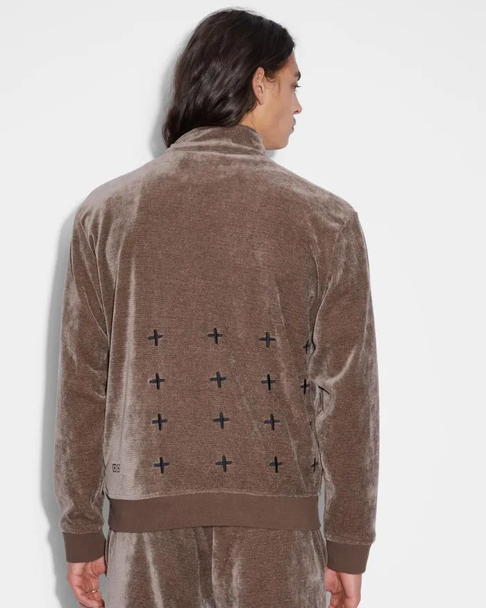 Ksubi Antidote Track Jacket Olive Mens Jackets