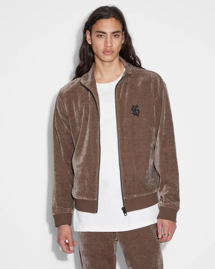 Ksubi Antidote Track Jacket Olive Mens Jackets