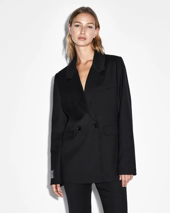 Ksubi Bond Blazer Black Womens Jackets