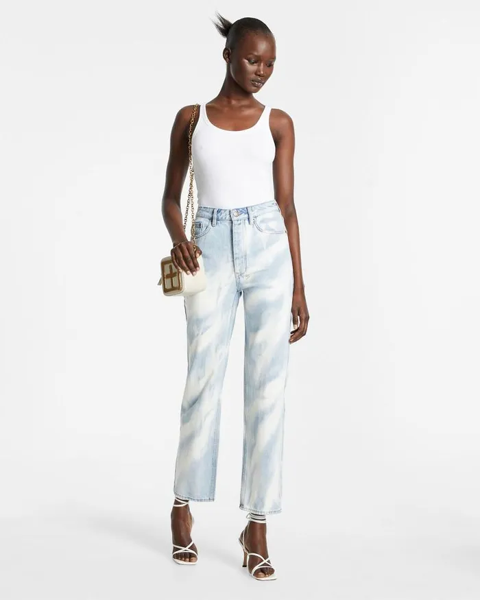 Ksubi Brooklyn Jean Marble Womens Straight
