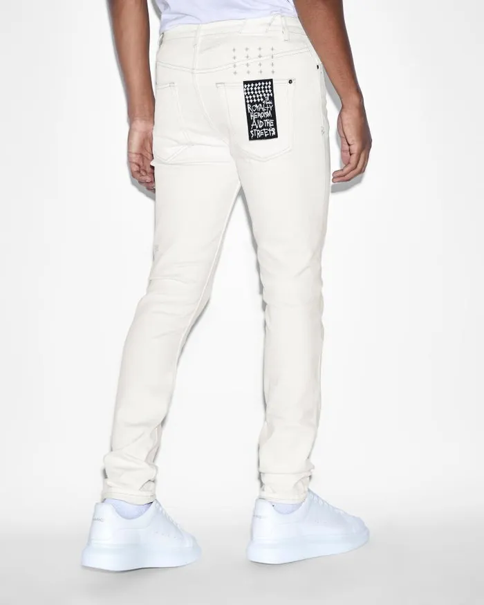 Ksubi Chitch Ivory Mens Skinny