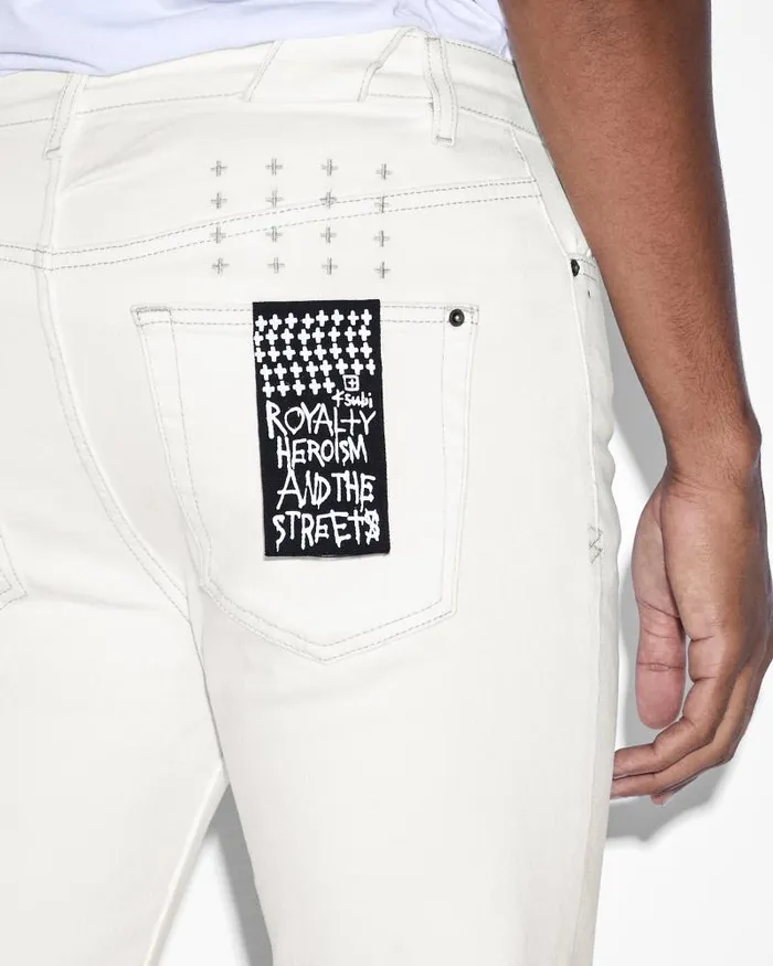 Ksubi Chitch Ivory Mens Skinny
