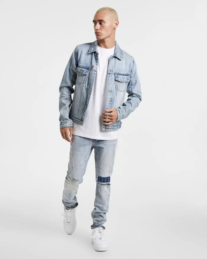 Ksubi Chitch Kolor Stitch Mens Skinny