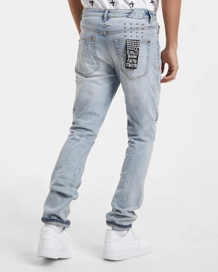 Ksubi Chitch Kolor Stitch Mens Skinny