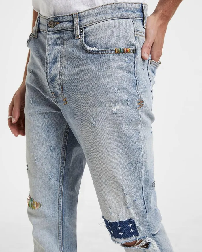 Ksubi Chitch Kolor Stitch Mens Skinny