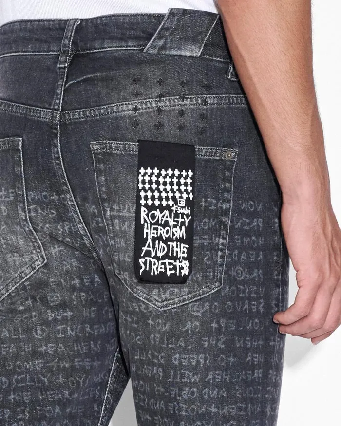 Ksubi Chitch Krete Sketchy Mens Skinny