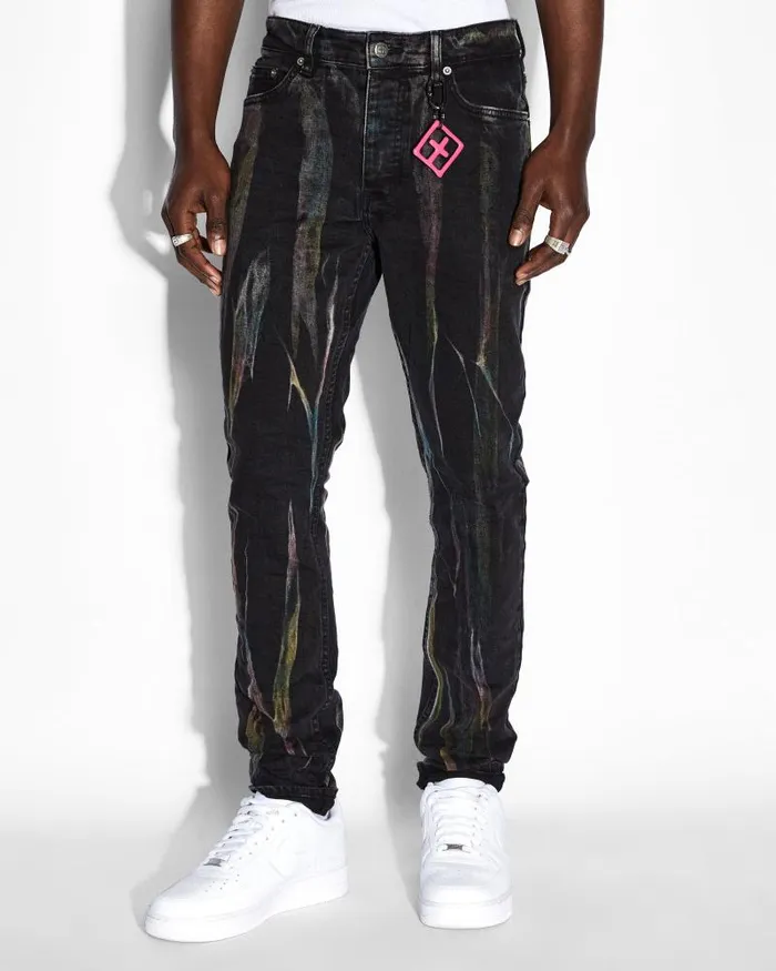 Ksubi Chitch Pink Refrakt Mens Skinny