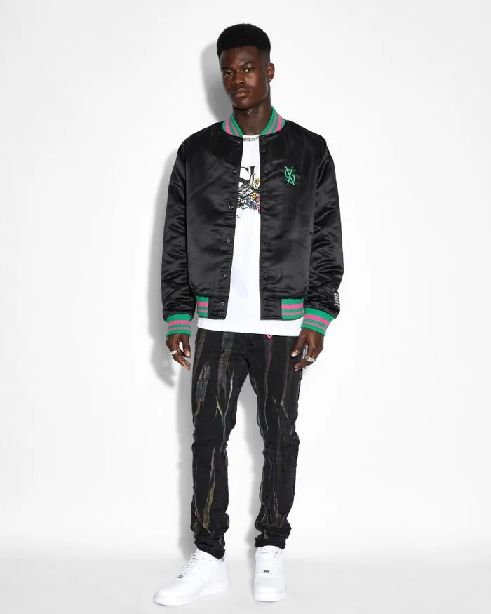 Ksubi Chitch Pink Refrakt Mens Skinny