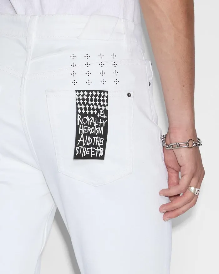 Ksubi Chitch Polar Krystal Mens Skinny