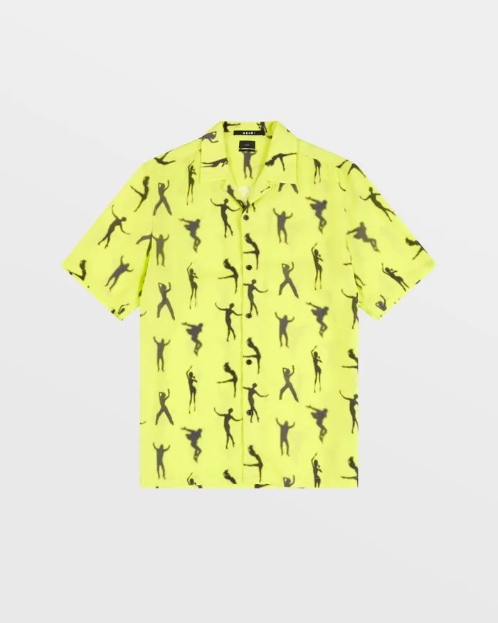 Ksubi Dance Klass Resort Ss Shirt Daylite Mens Shirts