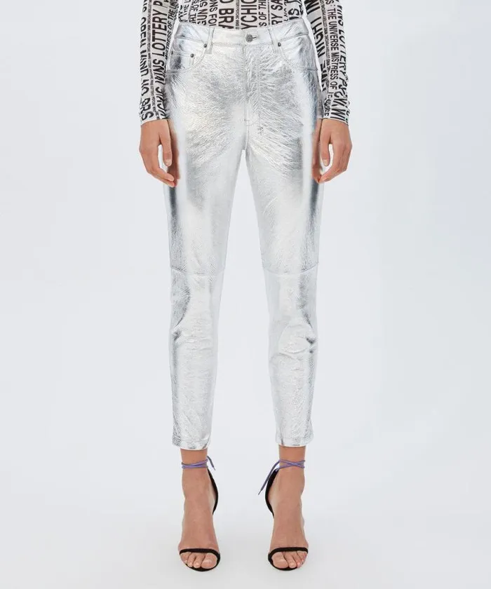 Ksubi Dreams Pant Silver Womens Pants
