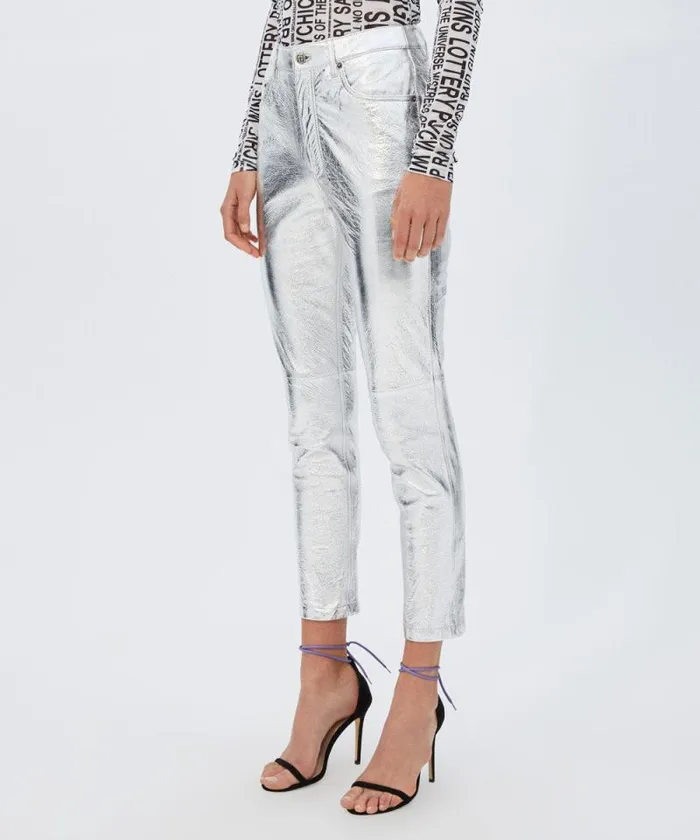 Ksubi Dreams Pant Silver Womens Pants
