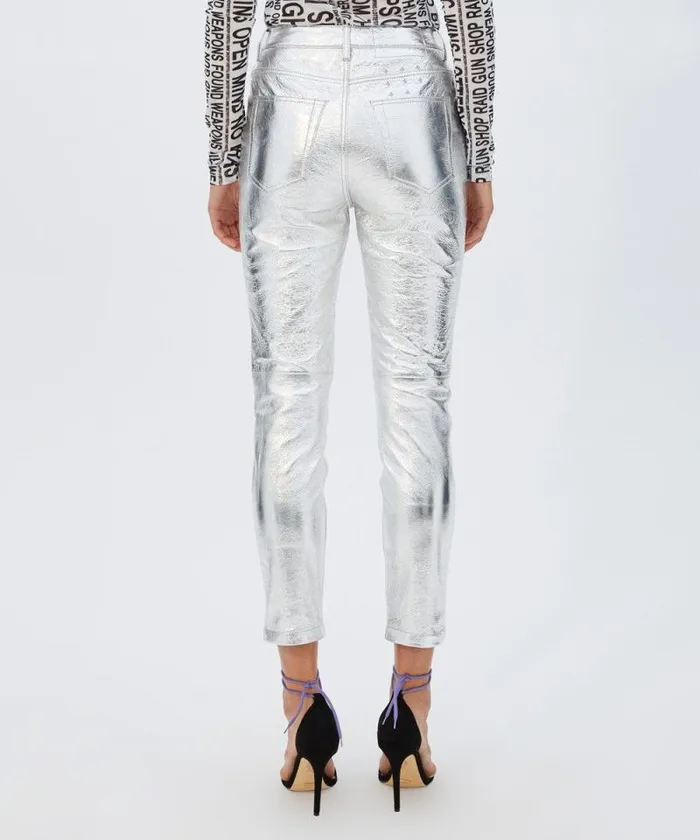 Ksubi Dreams Pant Silver Womens Pants