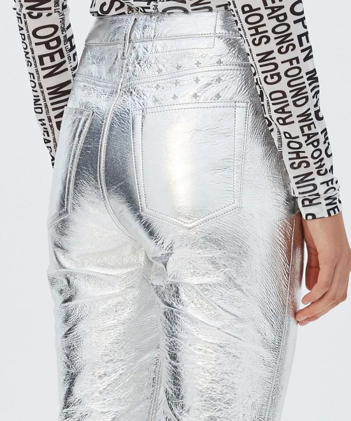 Ksubi Dreams Pant Silver Womens Pants