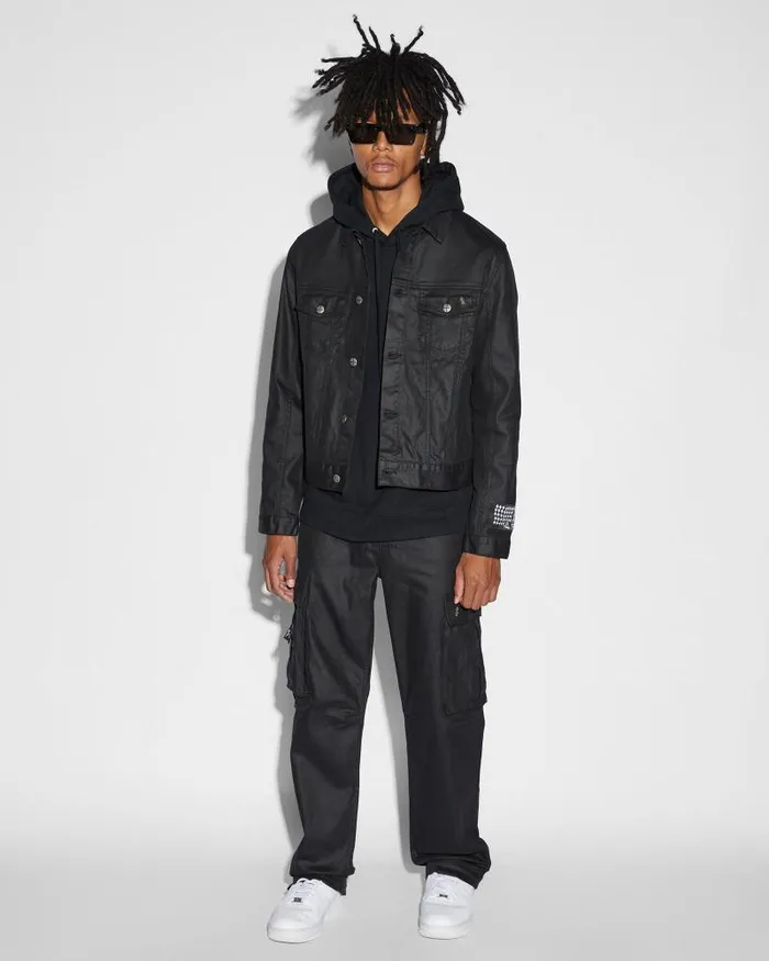 Ksubi Fugitive Cargo Waxed Mens Pants
