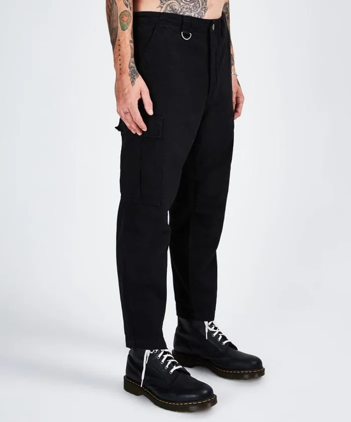 Ksubi Kraft Cargo Pant Black Mens Pants