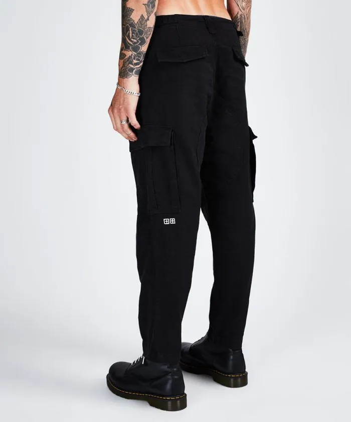 Ksubi Kraft Cargo Pant Black Mens Pants