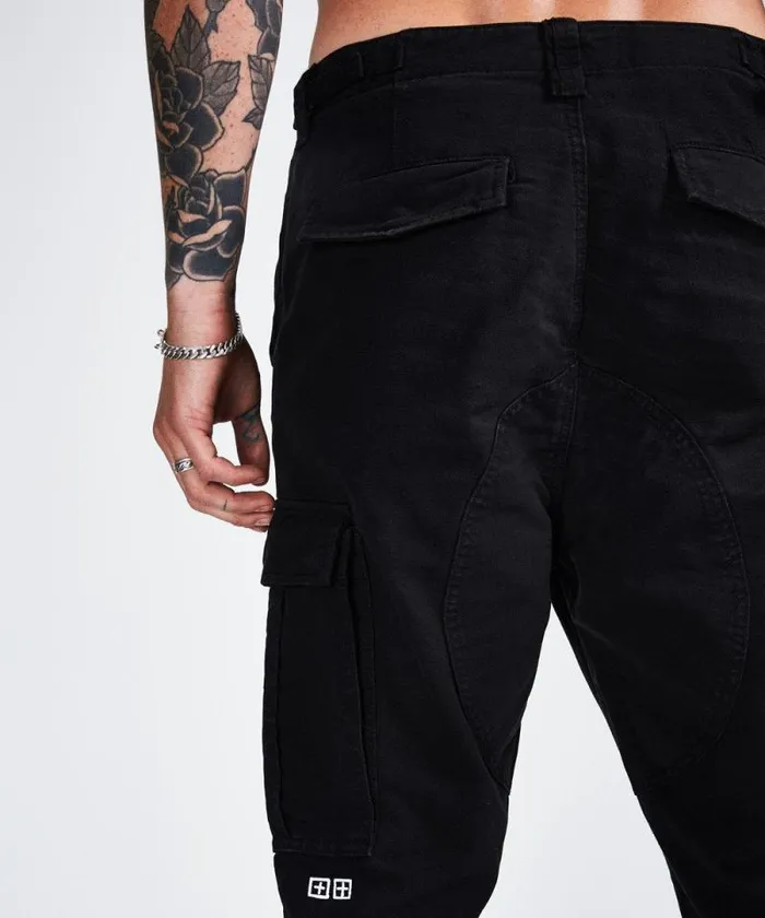 Ksubi Kraft Cargo Pant Black Mens Pants