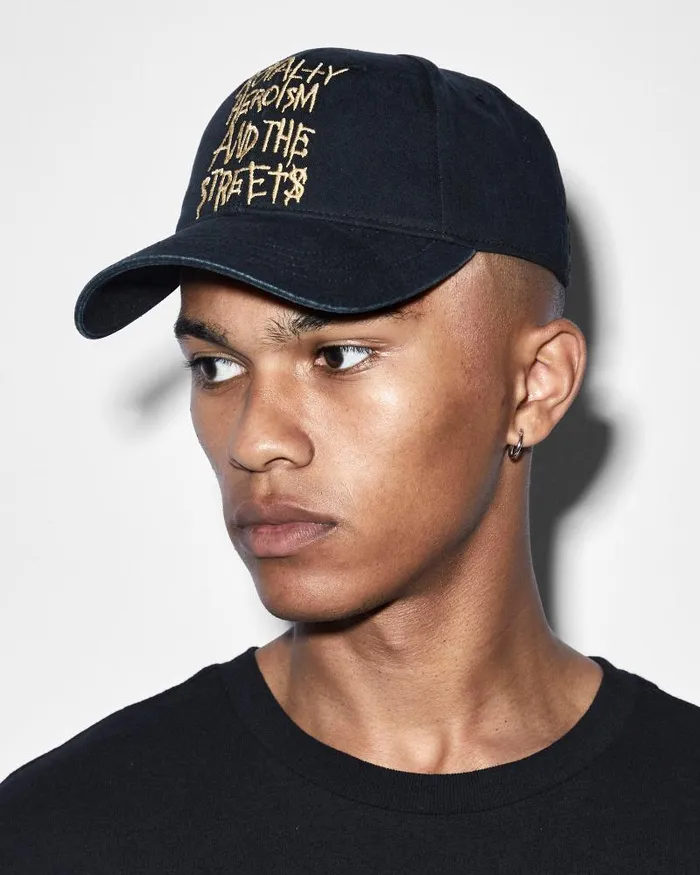Ksubi Ksubi 23 Cap Jet Black WomensMens Headwear