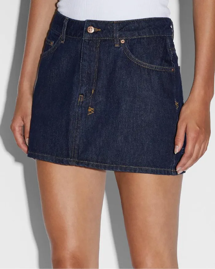 Ksubi Low Rider Mini Legacy Womens Denim Skirts