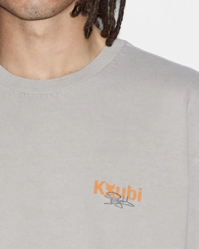 Ksubi Motto Biggie Ss Tee Dust WomensMens TShirts