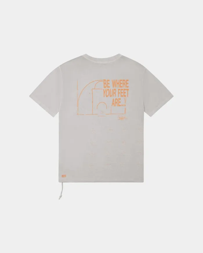 Ksubi Motto Biggie Ss Tee Dust WomensMens TShirts