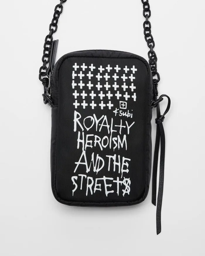 Ksubi Nylon Kit Bag Black WomensMens Bags