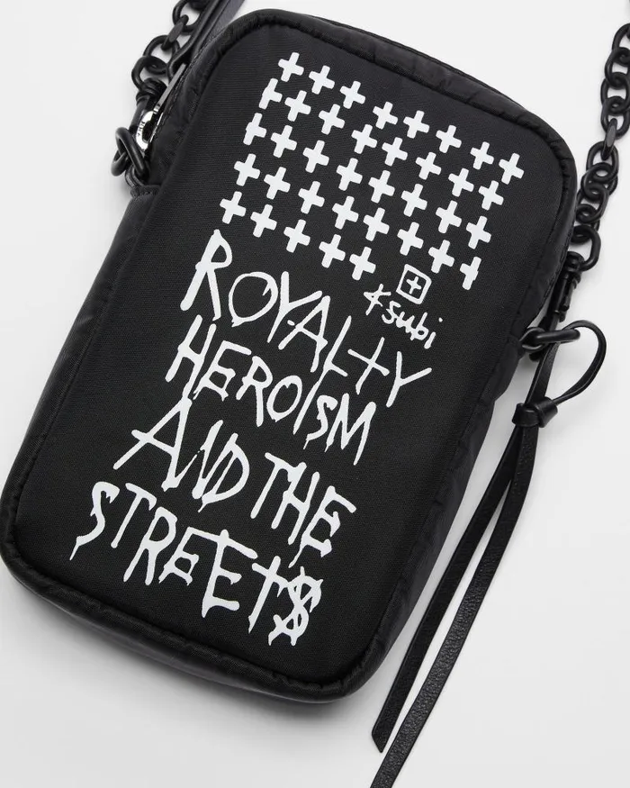 Ksubi Nylon Kit Bag Black WomensMens Bags