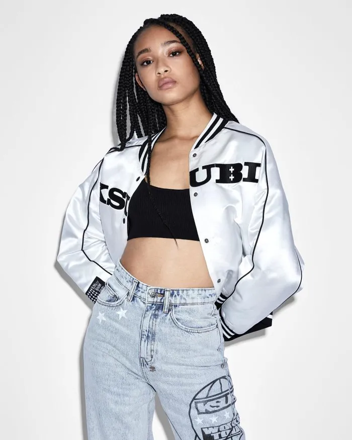 Ksubi Retro Bomber Off White Womens Jackets
