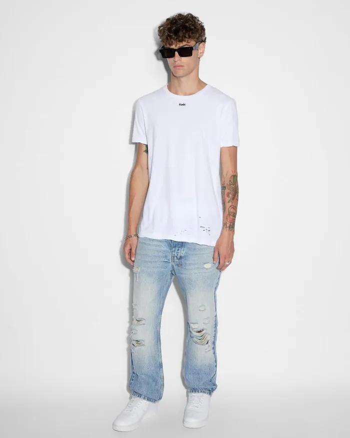 Ksubi Sioux Ss Tee Vintage White Mens TShirts