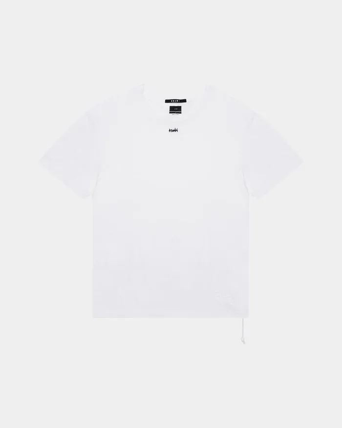 Ksubi Sioux Ss Tee Vintage White Mens TShirts