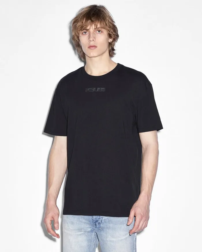 Ksubi Stealth Biggie Ss Tee Jet Black Mens TShirts